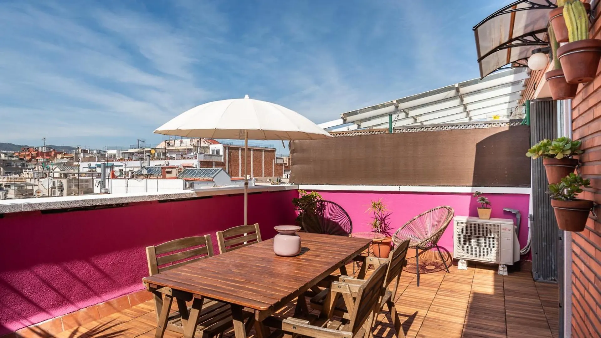 Dreamy Sunsets In A Central Penthouse With Terrace Barcelona Spain